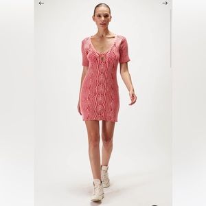 Blake Knit Mini Dress - Pink Red
Gold handmade in Bali